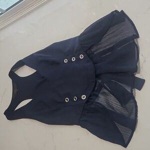 Alice In Wonderland Ruffled Top